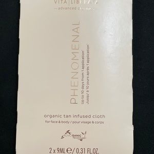 Phenomental organic tan infused cloth